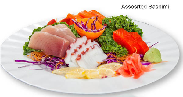 Assosrted Sashimi (12pcs) Assosrted Sashimi (12pcs)